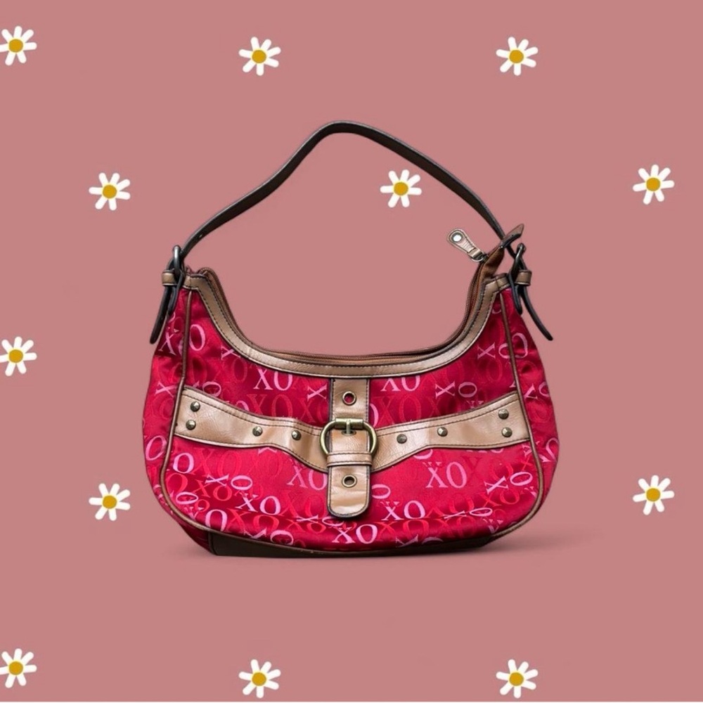 Hot Pink XOXO Vintage Y2K Shoulder Bag